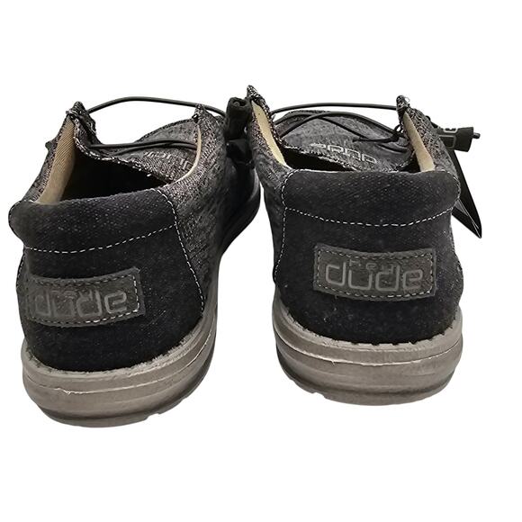 Hey Dude Wally Woven Slip-Ons in Carbone Men's 13 - Picture 6 of 11